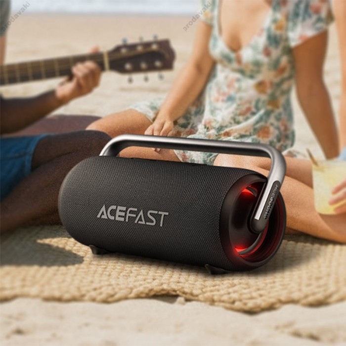 Портативна колонка Bluetooth ACEFAST K2 Max Portable wireless Speaker BT5.3/USB/AUX 220W Black